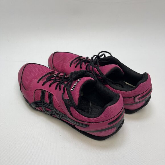 Asics Womens 8.5 US Rhythmic 2 Zumba / Training S385N Pink Casual Shoes Sneakers - Picture 3 of 14